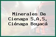 Minerales De Cienaga S.A.S. Ciénaga Boyacá