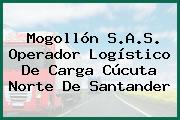 Mogollón S.A.S. Operador Logístico De Carga Cúcuta Norte De Santander