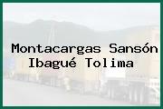 Montacargas Sansón Ibagué Tolima