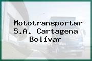 Mototransportar S.A. Cartagena Bolívar