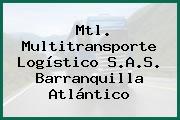 Mtl. Multitransporte Logístico S.A.S. Barranquilla Atlántico