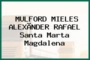 MULFORD MIELES ALEXÃNDER RAFAEL Santa Marta Magdalena