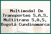 Multimodal De Transportes S.A.S. Multitrans S.A.S. Bogotá Cundinamarca