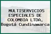 MULTISERVICIOS ESPECIALES DE COLOMBIA LTDA. Bogotá Cundinamarca
