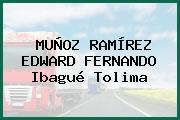 MUÑOZ RAMÍREZ EDWARD FERNANDO Ibagué Tolima