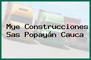 Mye Construcciones Sas Popayán Cauca