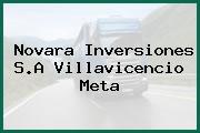 Novara Inversiones S.A Villavicencio Meta