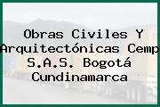 Obras Civiles Y Arquitectónicas Cemp S.A.S. Bogotá Cundinamarca