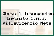 Obras Y Transportes Infinito S.A.S. Villavicencio Meta