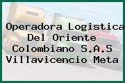 Operadora Logistica Del Oriente Colombiano S.A.S Villavicencio Meta