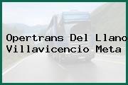 Opertrans Del Llano Villavicencio Meta