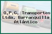 O.P.G. Transportes Ltda. Barranquilla Atlántico