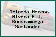 Orlando Moreno Rivera E.U. Bucaramanga Santander