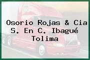 Osorio Rojas & Cia S. En C. Ibagué Tolima