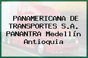 PANAMERICANA DE TRANSPORTES S.A. PANANTRA Medellín Antioquia