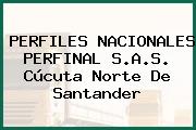 PERFILES NACIONALES PERFINAL S.A.S. Cúcuta Norte De Santander