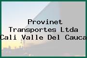 Provinet Transportes Ltda Cali Valle Del Cauca