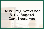 Quality Services S.A. Bogotá Cundinamarca