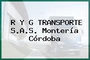 R Y G TRANSPORTE S.A.S. Montería Córdoba