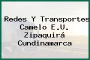 Redes Y Transportes Camelo E.U. Zipaquirá Cundinamarca