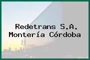 Redetrans S.A. Montería Córdoba