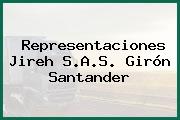 Representaciones Jireh S.A.S. Girón Santander