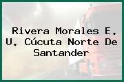 Rivera Morales E. U. Cúcuta Norte De Santander