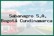 Sabanagro S.A. Bogotá Cundinamarca