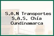 S.A.N Transportes S.A.S. Chía Cundinamarca