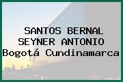SANTOS BERNAL SEYNER ANTONIO Bogotá Cundinamarca
