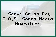 Servi Gruas Erg S.A.S. Santa Marta Magdalena