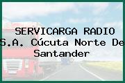 Ver servicarga radio sa cucuta norte de santander Servicarga Radio S.A. Cúcuta Norte De Santander