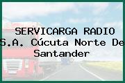 Servicarga Radio S.A. Cúcuta Norte De Santander