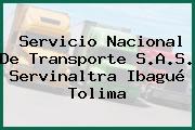 Servicio Nacional De Transporte S.A.S. Servinaltra Ibagué Tolima