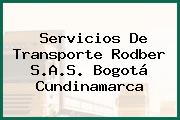 Servicios De Transporte Rodber S.A.S. Bogotá Cundinamarca