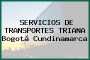 SERVICIOS DE TRANSPORTES TRIANA Bogotá Cundinamarca