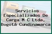 Servicios Especializados De Carga M C Ltda. Bogotá Cundinamarca