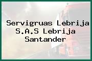 Servigruas Lebrija S.A.S Lebrija Santander