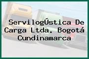 ServilogÚstica De Carga Ltda. Bogotá Cundinamarca