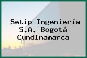 Setip Ingeniería S.A. Bogotá Cundinamarca