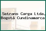 Setrans Carga Ltda. Bogotá Cundinamarca