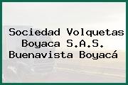 Sociedad Volquetas Boyaca S.A.S. Buenavista Boyacá