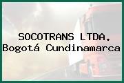 SOCOTRANS LTDA. Bogotá Cundinamarca
