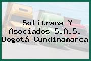 Solitrans Y Asociados S.A.S. Bogotá Cundinamarca