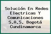 Solución En Redes Electricas Y Comunicaciones S.A.S. Bogotá Cundinamarca