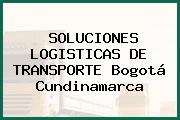 SOLUCIONES LOGISTICAS DE TRANSPORTE Bogotá Cundinamarca