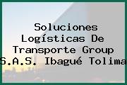 Soluciones Logísticas De Transporte Group S.A.S. Ibagué Tolima