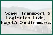 Speed Transport & Logistics Ltda. Bogotá Cundinamarca