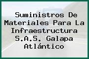 Suministros De Materiales Para La Infraestructura S.A.S. Galapa Atlántico