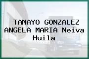 TAMAYO GONZALEZ ANGELA MARIA Neiva Huila